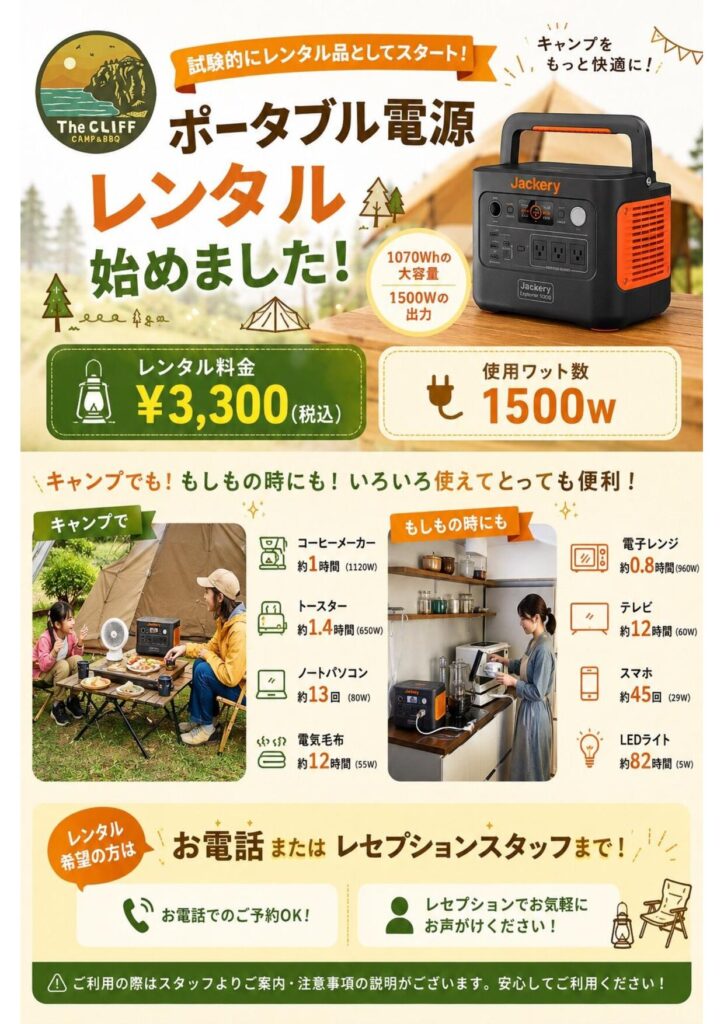 Cafe menu page 1